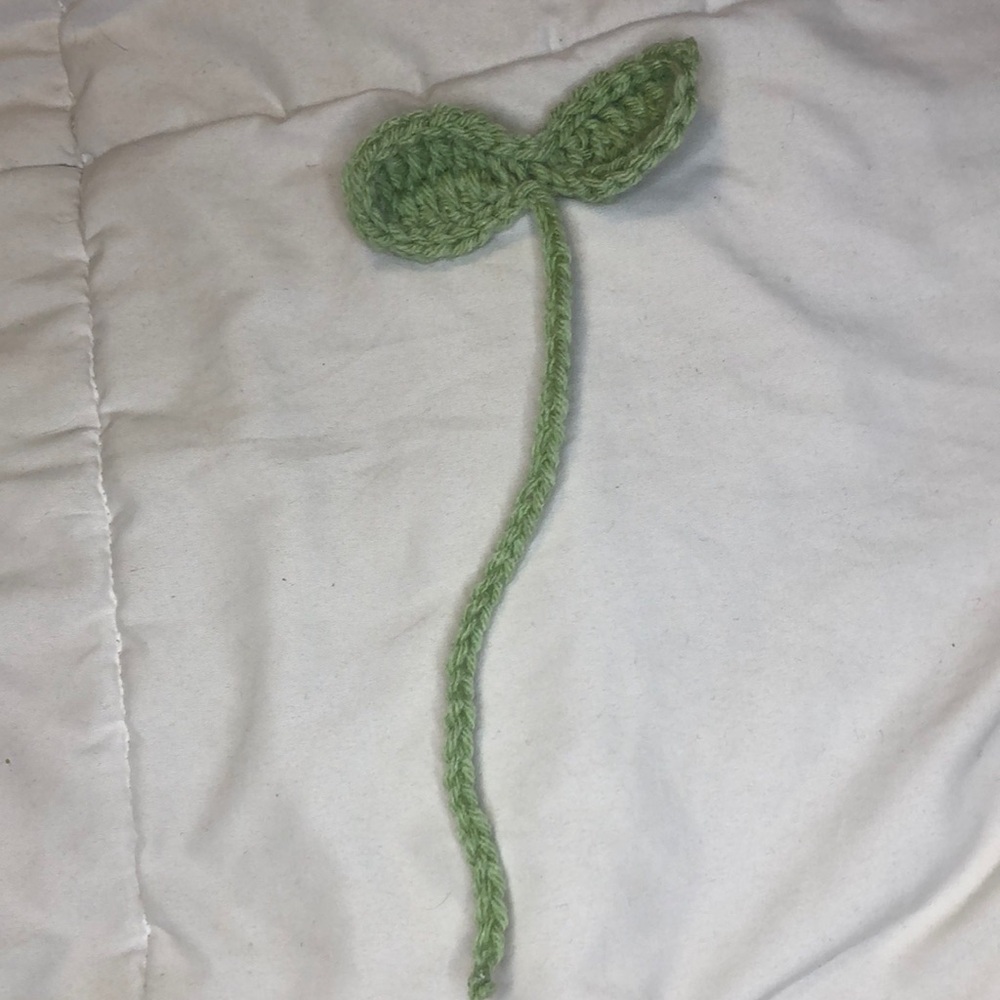 Crochet Leaf Bookmark ✨Handmade✨